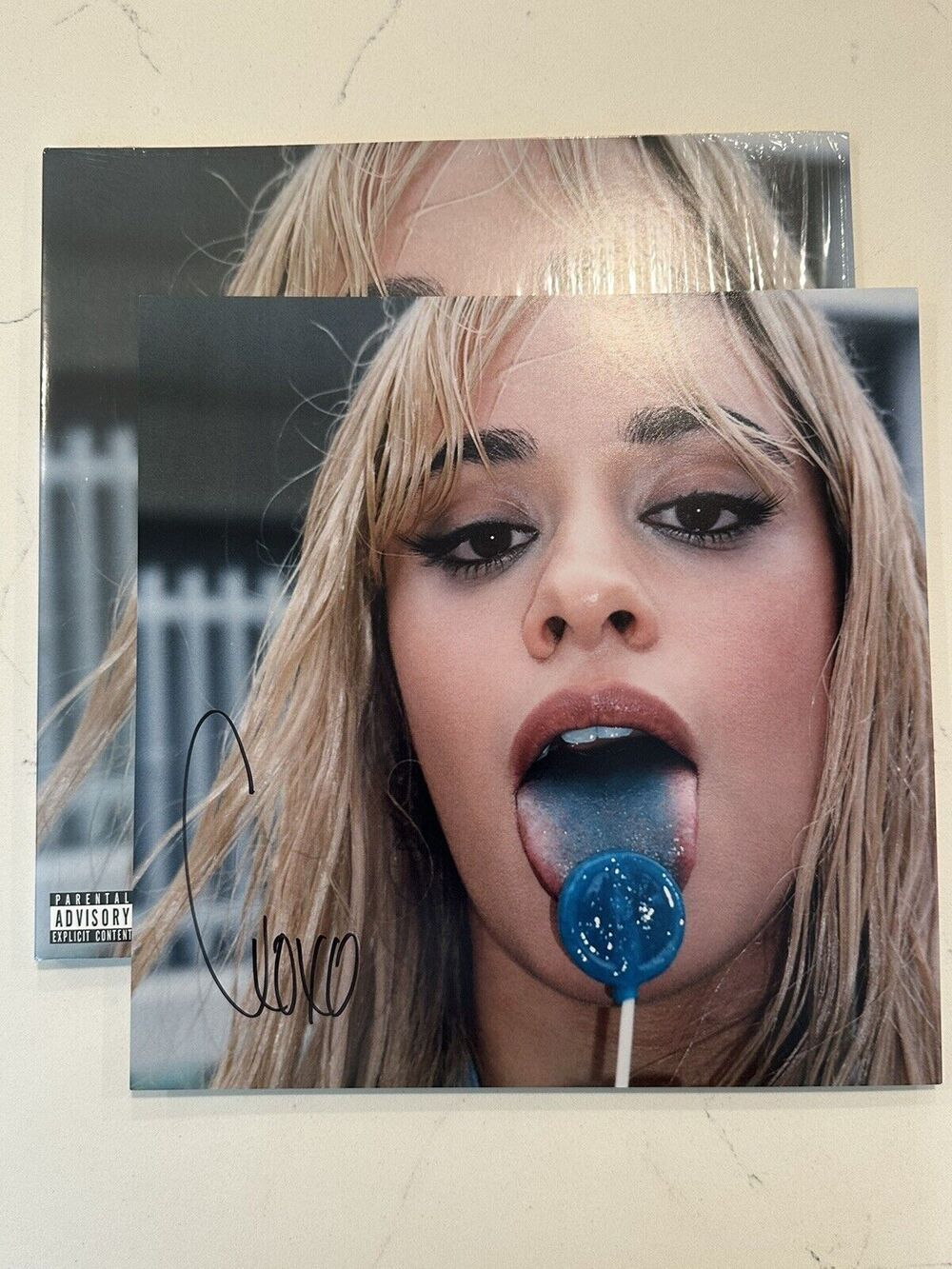 CAMILA CABELLO-C, XOXO-SIGNED AUTOGRAPHED INSERT-BABY PINK VINYL- #1